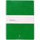 Montblanc Notebook 116518 Fine Stationery 146 Green Elegant Soft Cover Journal Lined Notebook with Leather Binding A5