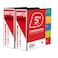 Performore ExtraLarge 3Ring Binder HeavyDuty 5Inch DRing Office Organizer Crystal Clear Overlay View Binder ArchivalGrade Legal Storage Holds 950 Sheets Interior Pockets Pack of 2