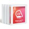 Cardinal 15 Inch 3 Ring Binder D Ring White 4 Pack Holds 375 Sheets 29400
