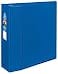 Avery HeavyDuty 3 Ring Binder 4 Inch One Touch EZD Rings 45 Inch Spine 1 Blue Binder 79884