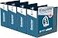 Davis Group Easyview Premium 3Ring Binders with ClearView Covers and D Rings Binders for School or Office 5 Inch Pack of 4 Navy Blue