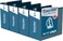Davis Group Easyview Premium 3Ring Binders with ClearView Covers and D Rings Binders for School or Office 5 Inch Pack of 4 Navy Blue
