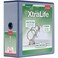 Cardinal 3 Ring Binder 5 Inch Heavy Duty XtraLife Binder Locking SlantD Rings CrackResistant Cover Spine ClearVue Covers with Shelf Pull Holds 1100 Sheets Blue 26352
