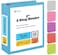 Enday 2 Inch 3 Ring Binder 2 Blue Slant DRing 2 in Binder Clear View Cover with 2 Inside Pockets Heavy Duty Colored School Supplies Office and Home Binders By