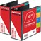 Performore 2 Pack of 6 Inch 3 Ring Binder with Locking Angle D Rings Professional Heavy Duty Large Storage Binder with Pockets Fits 85 x 11 Inch Sheets NonStick Clear View Cover Customizable