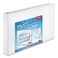 Cardinal 11Inch x 17Inch ClearVue SlantD Ring Binder 15Inch White 22122