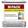 Ring Binder Depot 10 Pack Magnetic 3 Ring Binder Mechanism for Hanging 1 Inch DRing Holds 225 Sheets Heavy Duty for 85x11 Paper 50 Sheet Protectors 5S Organization