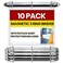 Ring Binder Depot 10 Pack Magnetic 3 Ring Binder Mechanism for Hanging 1 Inch DRing Holds 225 Sheets Heavy Duty for 85x11 Paper 50 Sheet Protectors 5S Organization