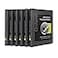 Oxford 3 Ring Binders 05 inch ONETouch Easy Open D Rings Durable Binders for School and Office View Binder Covers Xtralife Hinge NonStick PVCFree Black Holds 125 Sheets 6 PK 79901