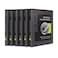 Oxford 3 Ring Binders 05 inch ONETouch Easy Open D Rings Durable Binders for School and Office View Binder Covers Xtralife Hinge NonStick PVCFree Black Holds 125 Sheets 6 PK 79901