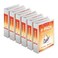 Cardinal Economy 3Ring Binders 3 SlantD Rings Holds 725 Sheets ClearVue Presentation View NonStick White Case of 6 90771