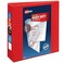 Avery HeavyDuty View 3 Ring Binder 3 Inch One Touch EZD Rings 35 Inch Spine 1 Red Binder 79325