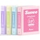 SUNEE 15 Inch Binders 3 Ring 4 Pack Clear View 1 12 Inch Binders Three Ring PVCFree Fit 85x11 Inches for School or Office Supplies Assorted Pastel