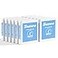 SUNEE 3 Ring Binders 1 Inch 12 Pack Clear View Binders Bulk Three Ring PVCFree Fit 85x11 Inches for School or Office Business Supplies White