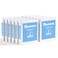 SUNEE 3 Ring Binders 1 Inch 12 Pack Clear View Binders Bulk Three Ring PVCFree Fit 85x11 Inches for School or Office Business Supplies White