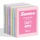 SUNEE 12 Inch Binders 3 Ring 6 Pack 3 Ring Binders Clear View PVCFree Bulk Fit 85x11 Inches for School or Office Supplies Pastel Binder