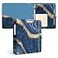 Ospelelf 3 Ring Binder 2 Inch Letter Size 11 x 85 with 5 Tab Dividers File Folder Labels and Low Profile Clipboards Blue Marble Binder for School and Office Supplies