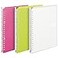 Kokuyo Campus Smart Ring Binders 3 Pack B5 Vivid Colors Binder Notebooks Up to 25 Sheets 26 Holes Slim Binder Folder with 10 Campus Sarasara Looseleaf Paper Each for Study and Journal Japan Import