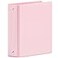 SUNEE 3 Ring Binder 2 Inch 1 Pack Holds 450 Sheets of Letter Paper PVCFree Clear View 2 Three Ring for School or Office Supplies Pink