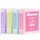 SUNEE 3 Ring Binders 2 Inch 4 Pack Clear View Binder Three Ring PVCFree Fit 85x11 Inches for School or Office Supplies Assorted Pastel