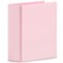 SUNEE 3 Ring Binder 3 Inch 1 Pack Clear View Binder Three Ring PVCFree Fit 85x11 Inches for School or Office Supplies Pink