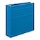 Carstens 3Inch Heavy Duty 3Ring Binder Side Opening Pool Blue Durable Plastic Precision NoGap Rings Waterproof Cover No Pockets Holds 400 US Letter Sheets BPAFree Made in USA 17003R