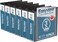 Davis Group Easyview Premium 3Ring Binders with ClearView Covers and Round Rings Binders for School or Office 3 Inch Pack of 6 Black