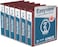 Davis Group Easyview Premium 3Ring Binders with ClearView Covers and Round Rings Binders for School or Office 2 Inch Pack of 6 Burgundy