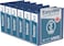 Davis Group Easyview Premium 3Ring Binders with ClearView Covers and Round Rings Binders for School or Office 3 Inch Pack of 6 Royal Blue