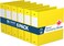 Davis Group Premium Economy 6Pack 3Ring Binders for School or Office RoundRing Binders 3 Inch Yellow