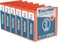 Davis Group Easyview Premium 3Ring Binders with ClearView Covers and Round Rings Binders for School or Office 3 Inch Pack of 6 Orange