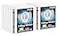 PANDRI 3 Ring Binder 1 Inch 12 Pack 1Inch Binder Fits Letter Size 85 x 11 Paper Versatile Binders for Office Home School 2 Pockets White