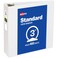 Avery Standard View 3 Ring Binder 3 Round Rings 460Sheet Capacity 35 Inch Wide Spine 1 White Binder Ideal for Lightweight Organization and Occasional Referencing 05741