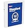 Avery Standard View 3 Ring Binder 05 Round Rings 100Sheet Capacity 07 Inch Wide Spine 1 White Binder Ideal for Lightweight Organization and Occasional Referencing 05706