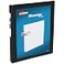 Avery Showcase Standard View 3 Ring Binder 05 Slant Rings 135Sheet Capacity 07 Inch Wide Spine 1 Black Binder Ideal for Lightweight Organization and Occasional Referencing 19550