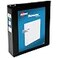 Avery Showcase Standard View 3 Ring Binder 3 Slant Rings 635Sheet Capacity 35 Inch Wide Spine 1 Black Binder Ideal for Lightweight Organization and Occasional Referencing 19750