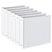 SUIN 2inch 3 Ring Binder with 2 Interior Pockets Heavy Duty 2 Binders Holds US Letter Size 85 x 11 Paper Versatile Binders for Office Home and School Use 6 Pack White