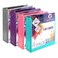 XUCHUN 3 Ring Binders 2 InchClear View Binder with 2 Pockets Holds 450 Sheets 85x11 Inches Paper Customizable Cover Spine Large Capacity Binders for Office School Home Business