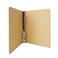 RUIXIB Blank A5 Kraft Paper Hardcover 6Holes Round Ring Binder Protector for Notebook Diary JournalSchool Office Stationery Supplies Loose Leaf Binder Folder File Cover Organizer Planner
