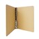 RUIXIB Blank A5 Kraft Paper Hardcover 6Holes Round Ring Binder Protector for Notebook Diary JournalSchool Office Stationery Supplies Loose Leaf Binder Folder File Cover Organizer Planner