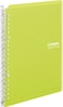 Kokuyo Campus Smart Ring Binder A5 Yellow Green Refillable Binder Notebook 20 Holes with 10 Extra LooseLeaf Paper Up to 25 Filler Papers for Work Study Japan Import RUSP130YG