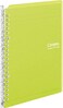 Kokuyo Campus Smart Ring Binder A5 Yellow Green Refillable Binder Notebook 20 Holes with 10 Extra LooseLeaf Paper Up to 25 Filler Papers for Work Study Japan Import RUSP130YG