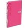 Kokuyo Campus Smart Ring Binder B5 Pink Refillable Binder Notebook 26 Holes with 10 Extra LooseLeaf Paper Up to 25 Filler Papers for Work Study Japan Import RUSP700P