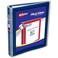 Avery FlexiView 3 Ring Binder 1 Inch Round Rings 1 Navy Blue Binder 17685