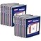 Avery FlexiView 3 Ring Binders 12 Inch Round Rings Assorted Colors Black Burgundy Navy Blue Pack of 12 Binders 15760