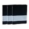 jooact A5 PP 6Ring Binder Refillable Notebook 6 Rings Round Ring Binder Notebook Cover Holds 57 x 827 Paper 07Inch Ring 3Pack