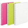 Kokuyo Campus Smart Ring Binders 3 Pack A5 Vivid Colors Binder Notebooks Up to 25 Sheets 20 Holes Slim Binder Folder with 10 Campus Sarasara Looseleaf Paper Each for Study and Journal Japan Import