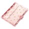 Zelten A6 A5 6Holes Colorful PVC Cover Round Ring View Binder with Snap Button Closure File Folder for Loose Leaf Sheet Protectors Notebook Refill Pink Daisy A5 Mini Set