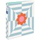 Avery 3 Ring Binder 1 Inch Round Rings Retro Collection Flower Power 26802