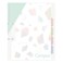 Kokuyo Campus Refillable Notebook A4 Slim 2 Ring Binder Notebook with 5 Subject Dividers 100 Sheets Capacity Suitable for 30 Holes Loose Leaf Paper Mineral Color Sorbet Blue LePP158L4LB